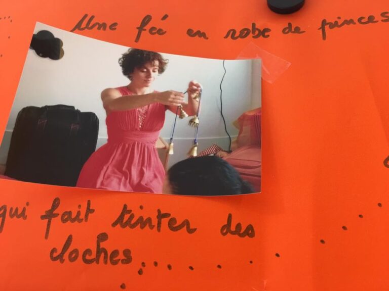 Une fée en robe de princesse