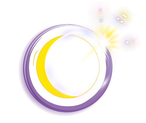 logo avec notes de musique