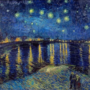 la nuit étoilée de Vincent Van Gogh